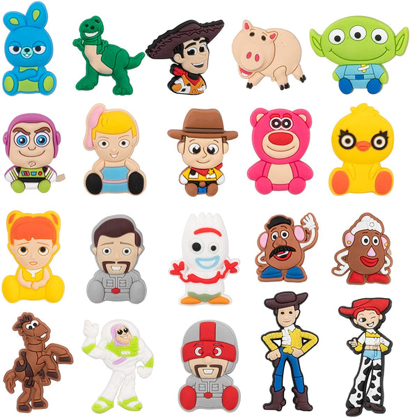 Shoe Charm for Kids, Cartoon Shoe Decoration Charm for Kids Clogs, Bracelet Wristband Charms for Toddlers, Clog Decor for Girls Boys Slip on, Treasure Toy for Class