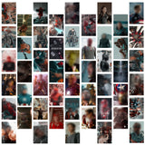 GROBRO7 50PCS Mcu Movie Avenger Aesthetic Wall Collage Kit, Superhero Wall Art Collage Kit, Aesthetic Posters for Dorm Wall Decor, Wall Art Print for VSCO Girl, Bedroom Decor Photo for Teen Girl …