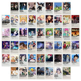 VERSRH 50PCS Anime Movie Poster Aesthetic Pictures Wall Collage Kit, Indie Small Posters, Teens Anime Movie Style Room Decor, Girls Gift Dorm Collection Photo Display, Boys Trendy Wall Prints Kit