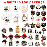 50PCS Makeup Enamel Clog shoes charm for Kids, Cartoon Make up Decoration Charm for Shoes, Makeup Cosmetics Shoe Charm for Kids, Beauty Birthday Party Gifts, Accessories Clog Decor