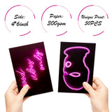 50PCS Pink Neon Aesthetic Wall Collage Kit, Wall Art Collage Kit, Aesthetic Posters for Dorm Wall Decor, Wall Art Print for VSCO Girls, Aesthetic Photo, Bedroom Decor for Teen Girl
