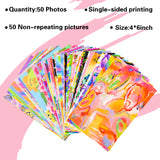 74Pcs Bright Collage Kit with 3D Butterfly Magnetic Wall Decal Stickers, Indie Aesthetic Picture Room Wall Decor, Art Print Posters for Dorm VSCO Girls Boys, Bedroom Decor for Butterfly Lovers