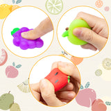 GROBRO7 15pcs Squeeze Toys Set for Kids Kawaii Silicon Food Animal Fruit Squeeze Toys Pack Cute Soft Creamy Stress Relief Decoration Toys for Bag Fillers Party Favors Supplies Birthday Gift Prize