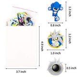 Sonic Shoe Charm for Kids Toddlers, Cartoon Hedgehog Shoe Decoration Charm, Sonic Family Bracelet Wristband Charms, Cool Clog Decor for Boys Slip-On, Toys Gifts for Birthday Party, 20PCS