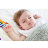 Rainbow Wind 2P Ribbon Hand Kite Toy, Including Rainbow Black&White Ribbon Wind Wand Toy Baby Sensory Toy Infants Wooden Toy Toddler Waldorf Toy Montessori Toy for Baby Shower Birthday Party Favor