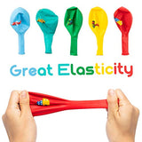 52Pcs Party Balloons for Kids Transportation Themed Balloon Decorations Multicoloured Vehicles Airplane Ship Traffic Light Train Balloons Kit for Kids' Birthday Party Baby Shower Celebrations