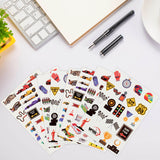 VERSRH 8PCS Race Cars Temporary Tattoos for Kids Birthday Party Decorations Supplies, Cartoon Fake Tattoos, Cool Waterproof Body Sticker Decorations, Anime Face/Hand Tattoos, Racing Car Party Favors