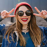 GROBRO7 3Pcs Outer Banks Necklaces Madison Bailey Hawaiian Handmade Choker Colorful Seed Bead Bohemian Necklaces Adjustable Lightweight Necklace Summer Beach Vacation Dress Up Accessories for Women