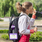 VERSRH 4PCS Race Car Retractable Badge Holder, Cartoon Badge Clips with Retractable Cord, 4 Different Race Car Cartoon Pattern Badge Holder Reel Clip, ID Card Badge Clips for Kids Office Staff Student