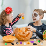 30Pcs Halloween Mochi Squeeze Toys for Kids Cute Kawaii Stress Relief Squeeze ToySoft Mini Halloween Toys Include Animals Pumpkin Ghost Spider for Girls Boys Party Favors Gifts Decorations