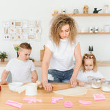 6Pcs Imitation Pistol Shaped Machine Gun Silicone Molds for Birthday Party Cake Decoration Mini DIY Craft Items Chocolate Fondant Candy Baking Mould Cupcake Topper Decor Supplies for Boys