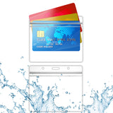 GROBRO7 12Pcs Vaccination Plastic Card Protector with Lanyard for CDC Immunization Record Clear Vinyl Plastic Sleeve for ID Card Medical Information Notification CDC Encouraged Public Health Clinica