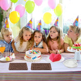 6Packs Silicone Heart Diamond Upgraded Molds HAPPY BIRTHDAY Letter Number Tray with Wooden Mallet Pounding Toy for Baking Chocolate Cookies Fondant Soap Wedding Engagement Valentine Cake