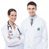 Vaccination Pin Badges Button Pins COVID-19 Vaccine Vaccinated Against Covid 19 Recipient Notification CDC Encouraged Public Health and Clinical Vaccine Safe