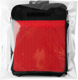 GROBRO7 4Pcs Cotton Cloth Silicone Potholders Non-Slip Oven Mitts Set Pot Holder with Pocket for Kitchens Heat Resistant Hot Pan Holder Microwave Splatter Guard Hot Pads for Baking Cooking 7”x 8.7”