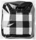 Cotton Pot Holder Kitchen Everyday Basic Potholder Heat Resistant Potholder Washable Cloth Pocket Coaster Potholders Oven Mitts Black White Plaid Hot Pads Trivet for Baking Cooking, Pack of 5