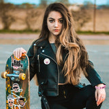 74PCS Bunny Rapper Party Favor Gifts Set, Bunny Rapper Themed Birthday Party Decoration, Rock Bands Gifts for Kid, Party Supplies Set of Silicone Wristband Bracelet, Pins Badge, Stickers